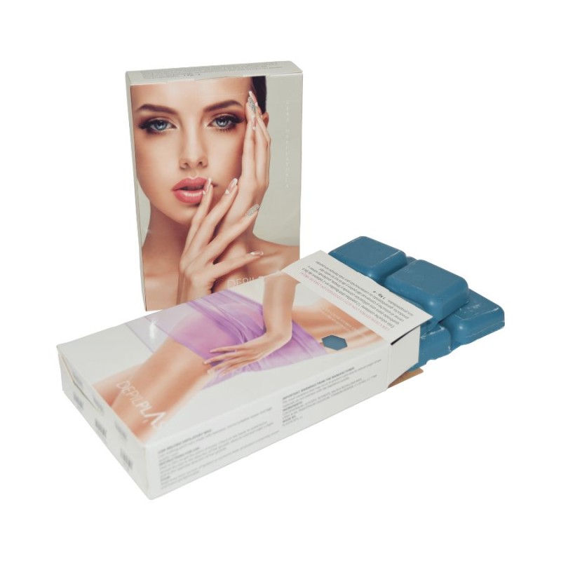 Depilplas Cera depilatoria profesional 1 kg Azul