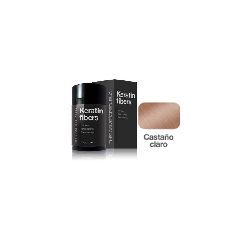 THECOSMETICREPUBLIC KERATIN FIBERS Fibras capilares color castaño claro 12,5 g