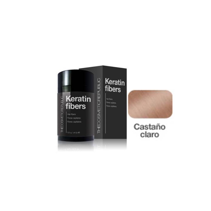 THECOSMETICREPUBLIC KERATIN FIBERS Fibras capilares color castaño claro 12,5 g