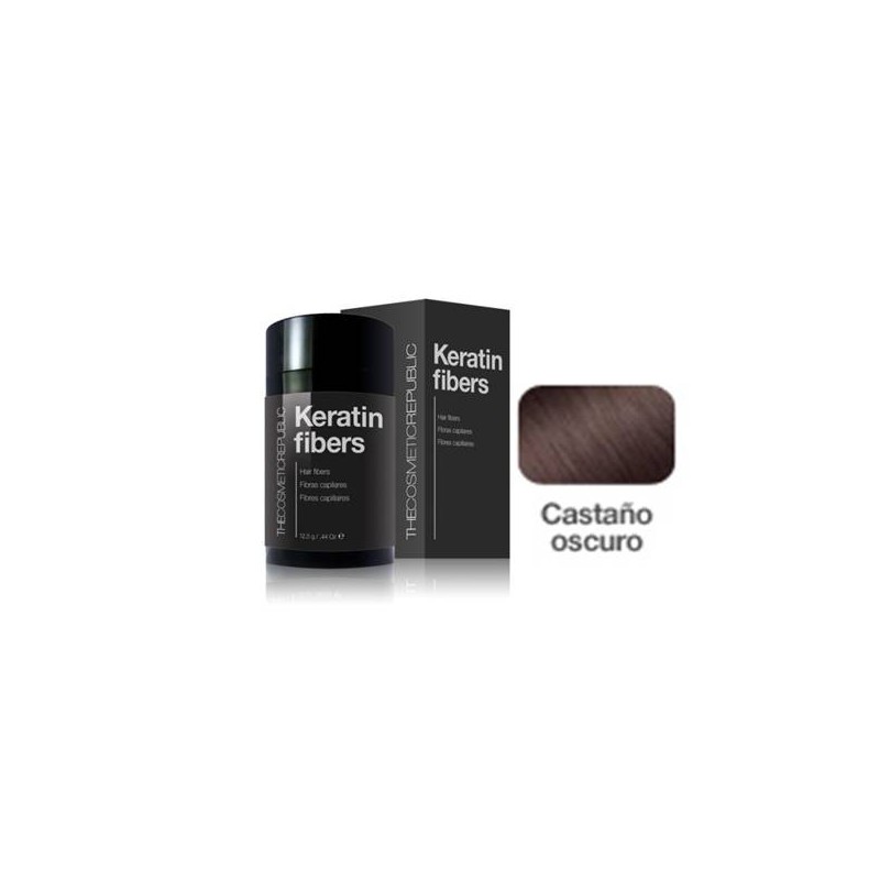 THECOSMETICREPUBLIC KERATIN FIBERS Fibras capilares color castaño oscuro 12,5 g