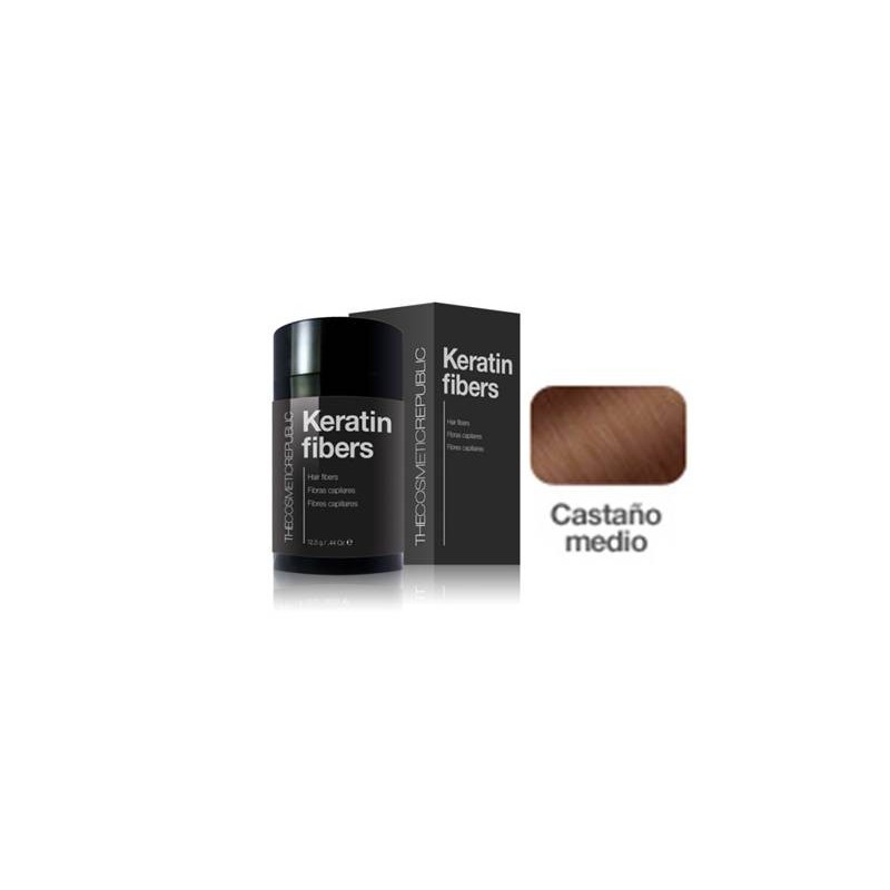 THECOSMETICREPUBLIC KERATIN FIBERS Fibras capilares color castaño medio 12,5 g