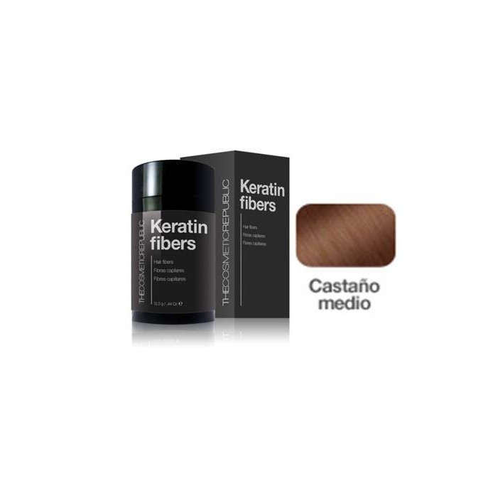 THECOSMETICREPUBLIC KERATIN FIBERS Fibras capilares color castaño medio 12,5 g