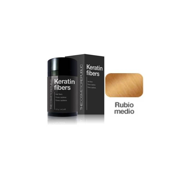 THECOSMETICREPUBLIC KERATIN FIBERS Fibras capilares color rubio medio 12,5 g