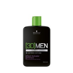 SCHWARZKOPF 3DMENSION Champú activador de raices anticaída 250 ml