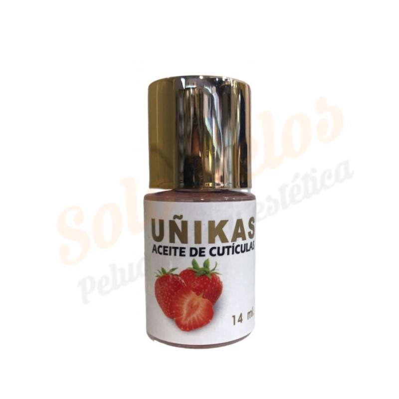 Uñikas Aceite de Cutícula Fresa 14 ml