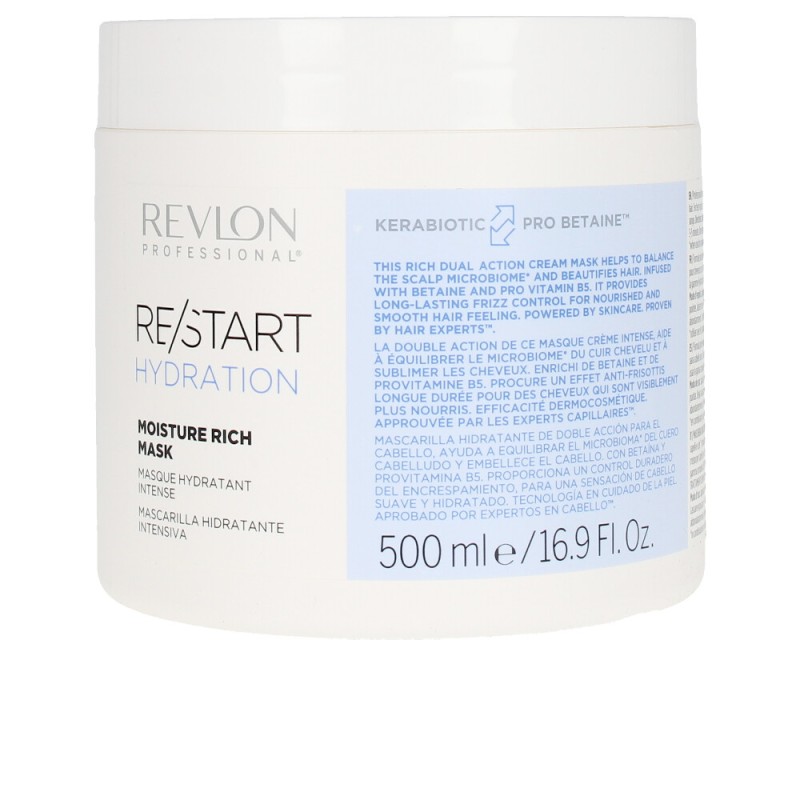 RE-START hydratation rich mask 500 ml