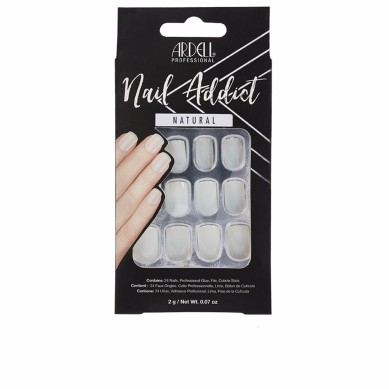 NAIL ADDICT natural squared 1 u