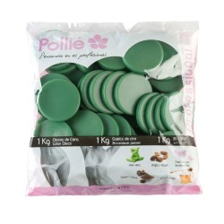 POLLIÉ Cera en discos verde 1 kg