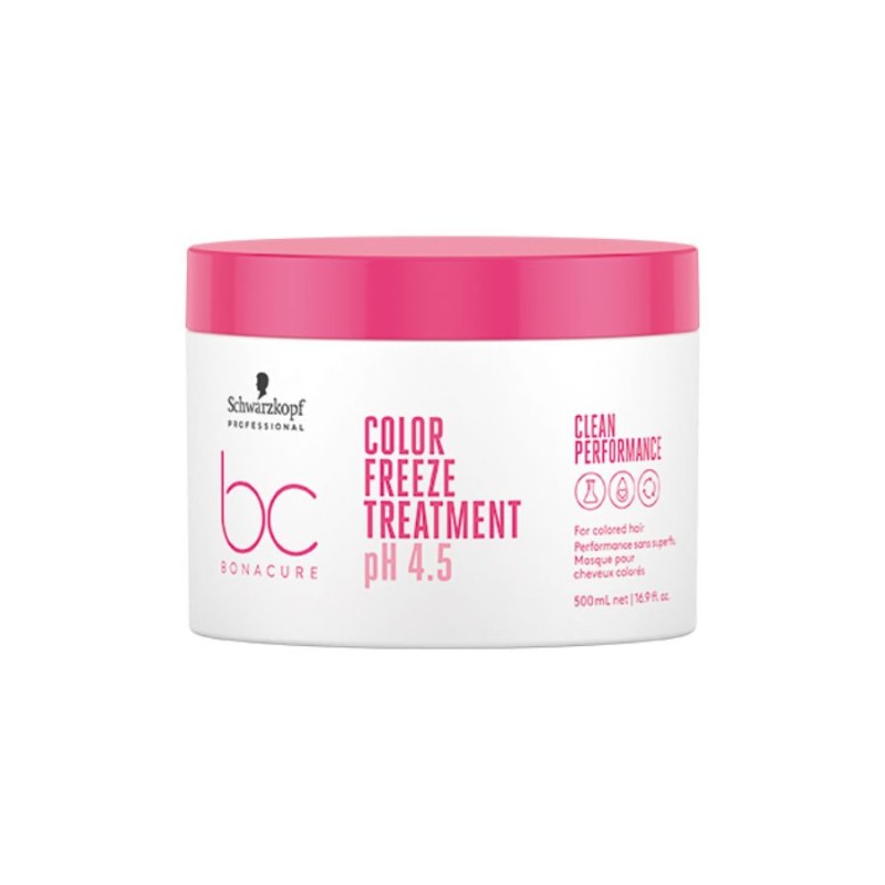 SCHWARZKOPF BC pH 4.5 COLOR FREEZE mascarilla cabellos coloreados 500 ml