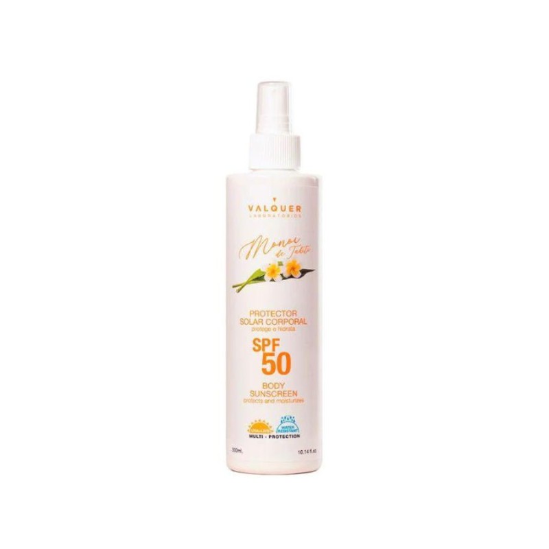 Valquer Spray Protector Solar 50 SPF Hidratante 300 ml