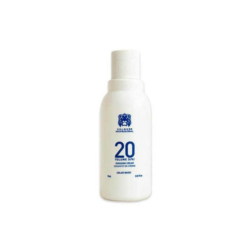 Valquer Oxigenada en crema 20 volúmenes 6% 75 ml