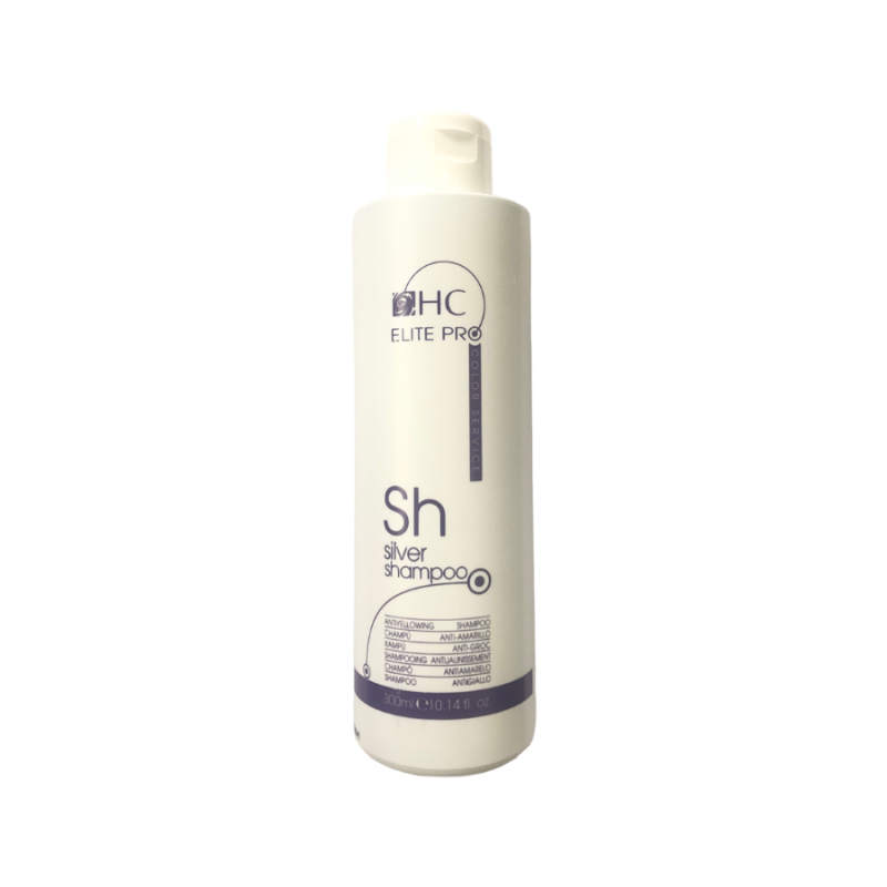 HC Hairconcept Silver Shampoo - Champú anti-amarillo 300 ml