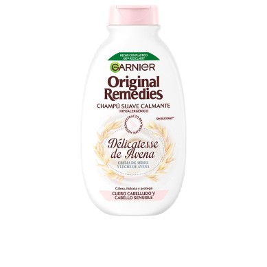 ORIGINAL REMEDIES champú delicatesse de avena 250 ml