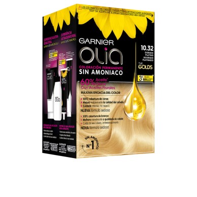 OLIA coloracion permanente 1032 dorado platino 54 ml