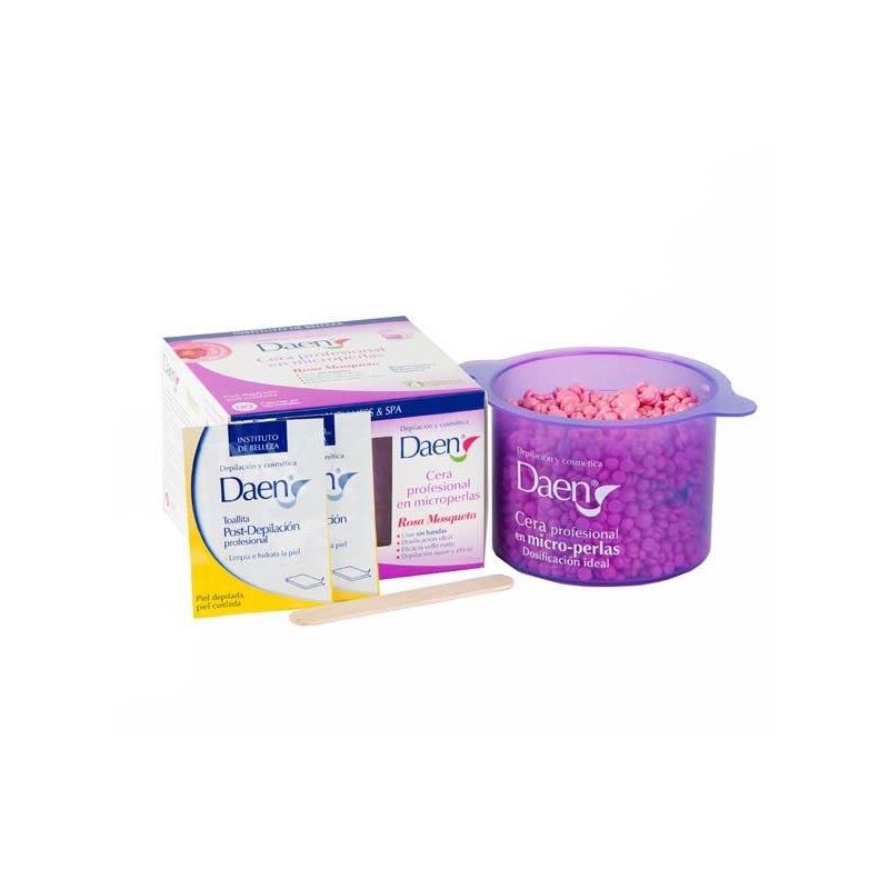 DAEN Cera tibia microperlas para microondas 250 gr