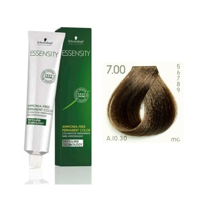 Schwarzkopf Essensity Tinte Sin Amoniaco 7-00 Rubio Medio Natural Intenso 60 ml