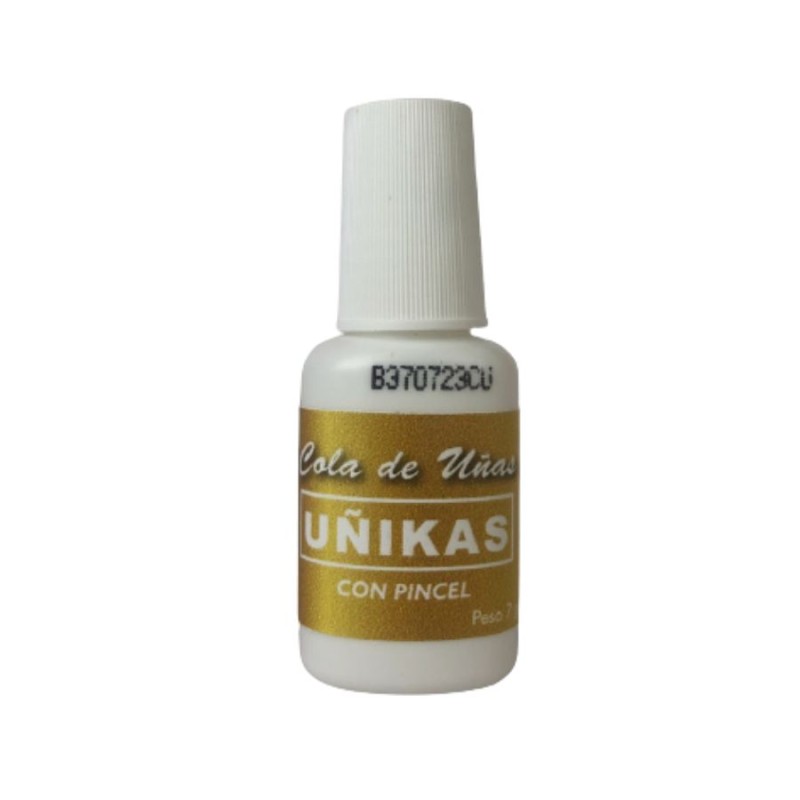 Uñikas Cola Pegamento de Uñas con pincel 7 gr