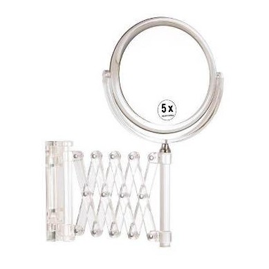 D'ORLEAC Espejo redondo extensible de metraquilato para pared