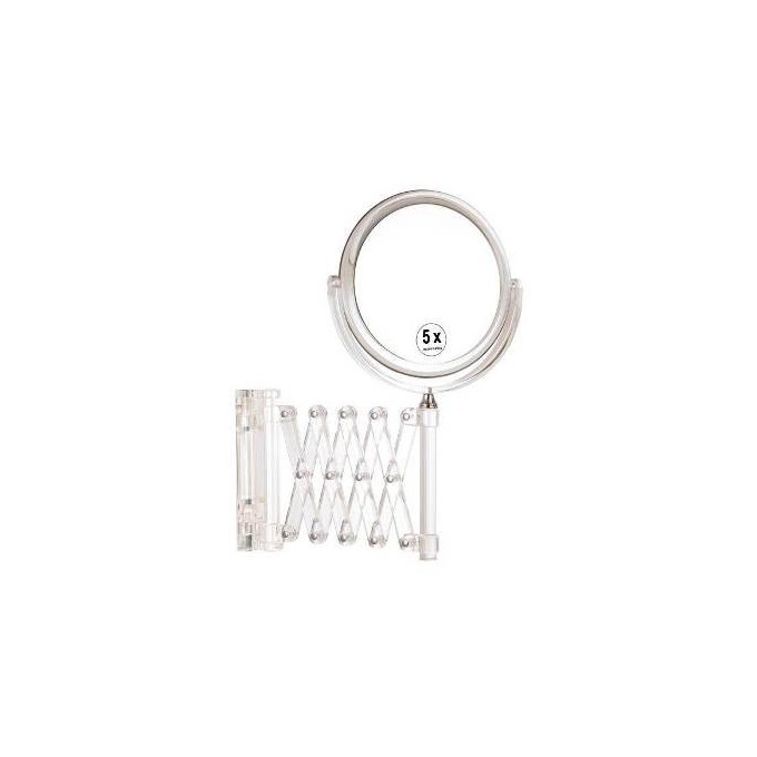 D'ORLEAC Espejo redondo extensible de metraquilato para pared