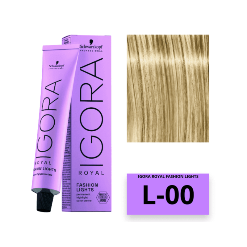 Schwarzkopf Igora Royal Fashion Lights L-00 Rubio Natural 60 ml