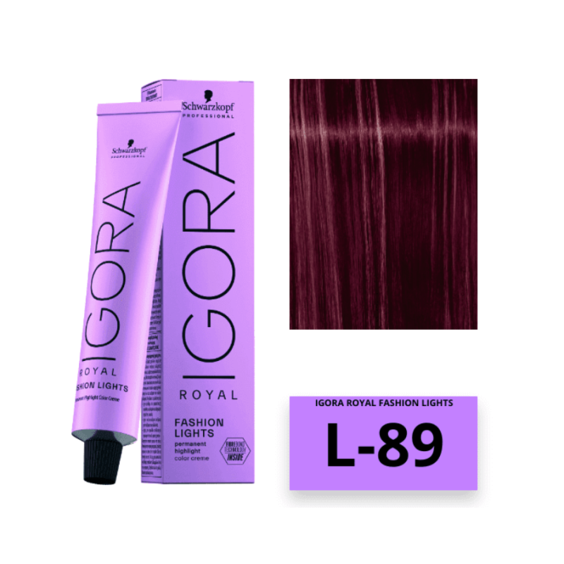 Schwarzkopf Igora Royal Fashion Lights L-89 Rojo Violeta 60 ml