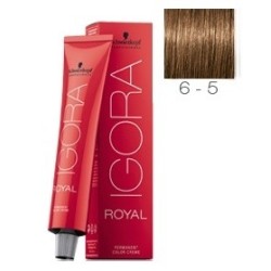 SCHWARZKOPF TINTE IGORA ROYAL 6-5 RUBIO OSCURO DORADO + OXIGENADA