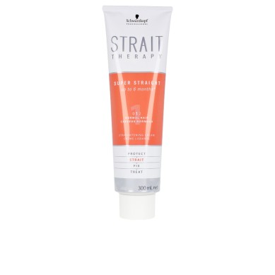 Schwarzkopf Strait Therapy 1 Crema Alisadora Para Pelo Normal. 300 ml.