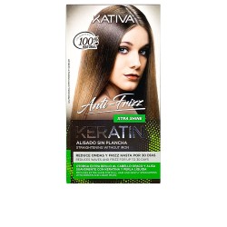KERATIN ANTI-FRIZZ alisado sin plancha extra brillo 30 días