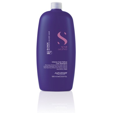 SEMI DI LINO blonde & silver low shampoo 1000 ml