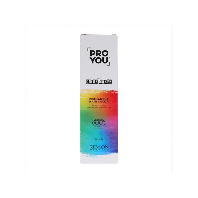 Revlon Tinte Pro You The Color Maker 5.21 Castaño Claro Perlado Iridiscente 90 ml