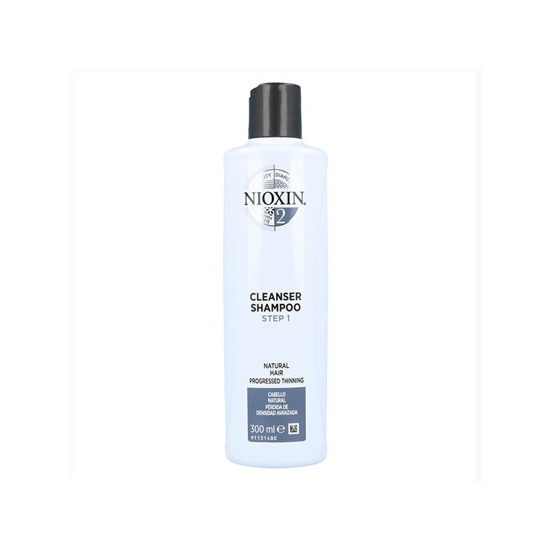 Wella Nioxin Clean Champú Sistema 2 Cabello Natural Avanzado 300 ml