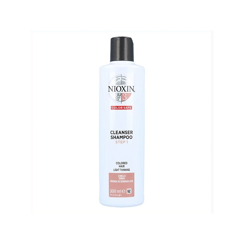 Wella Nioxin Clean Champú Sistema 3 Cabello Teñido Leve 300 ml