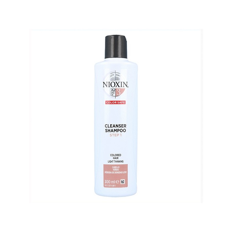 Wella Nioxin Clean Champú Sistema 3 Cabello Teñido Leve 300 ml