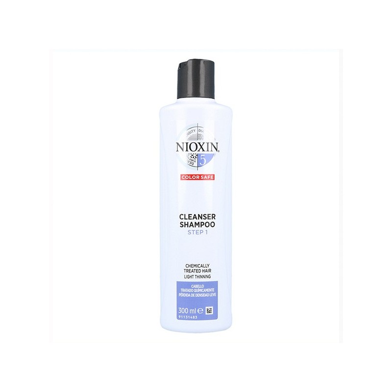 Wella Nioxin Clean Champú Sistema 5 Cabello Tratado Leve 300 ml