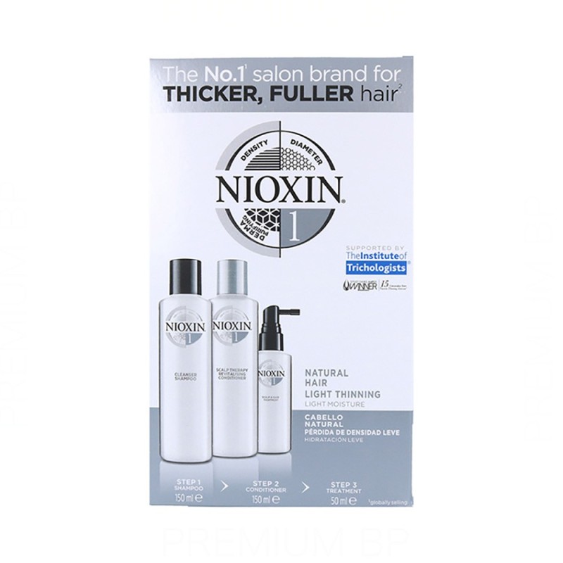 Wella Nioxin Trial Kit Sistema 1 Cabello Natural Leve