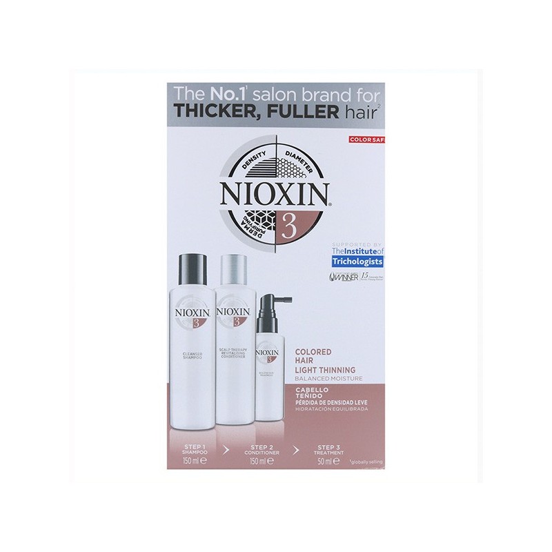 Wella Nioxin Trial Kit Sistema 3 Cabello Teñido Leve