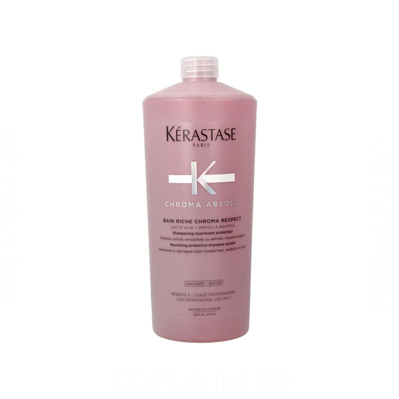 Kerastase Chroma Absolu Bain Riche Chroma Respect Champú Nutritivo Protector 1000 ml