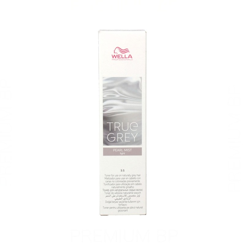 Wella True Grey Matizador en Crema Pearl Mist Light 60 ml