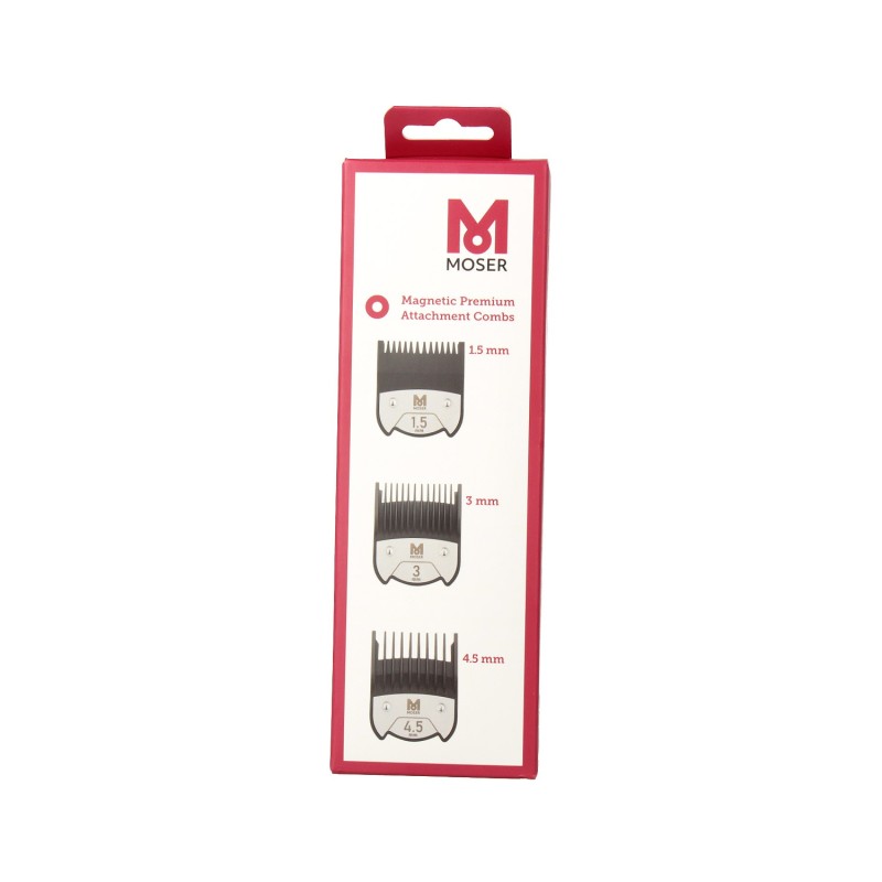 Moser Pack Peines Magnéticos (1,5 - 3 y 4,5mm)