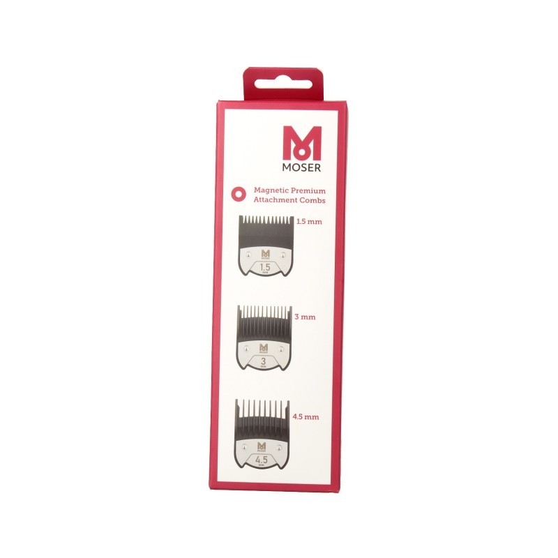 Moser Pack Peines Magnéticos (1,5 - 3 y 4,5mm)