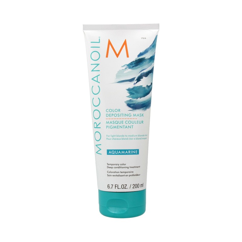 Moroccanoil Color Depositing Mascarilla Aquamarine 200 ml