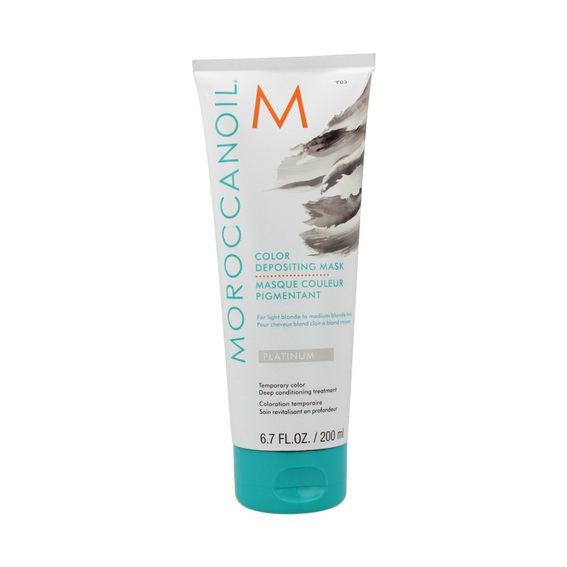 Moroccanoil Color Depositing Mascarilla Platinum 200 ml