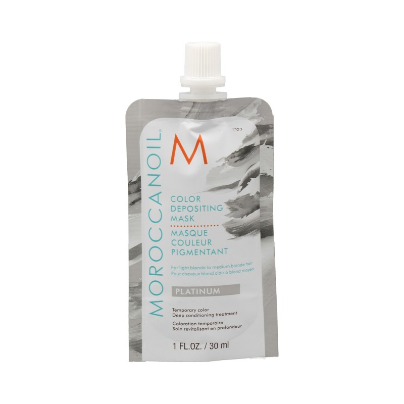 Moroccanoil Color Depositing Mascarilla Platinum 30 ml