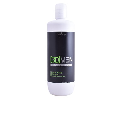 3D MEN hair & body shampoo 1000 ml