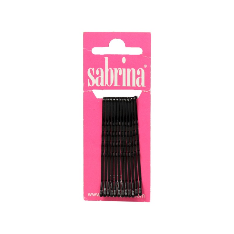 Eurostil Sabrina Clips Negro 48 mm 12 unidades