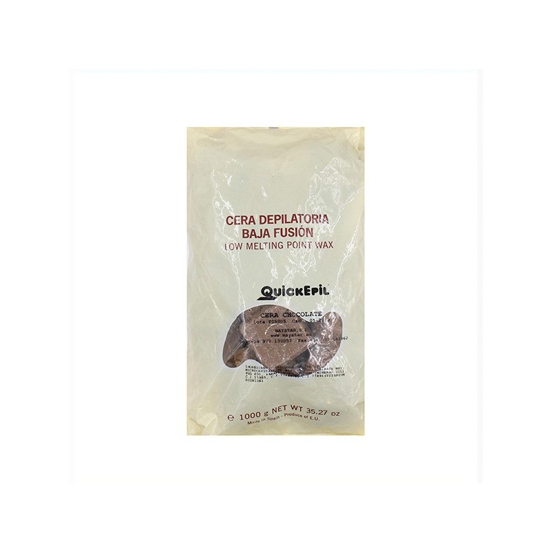 Quickepil Cera Baja Fusión Chocolate 1 kg