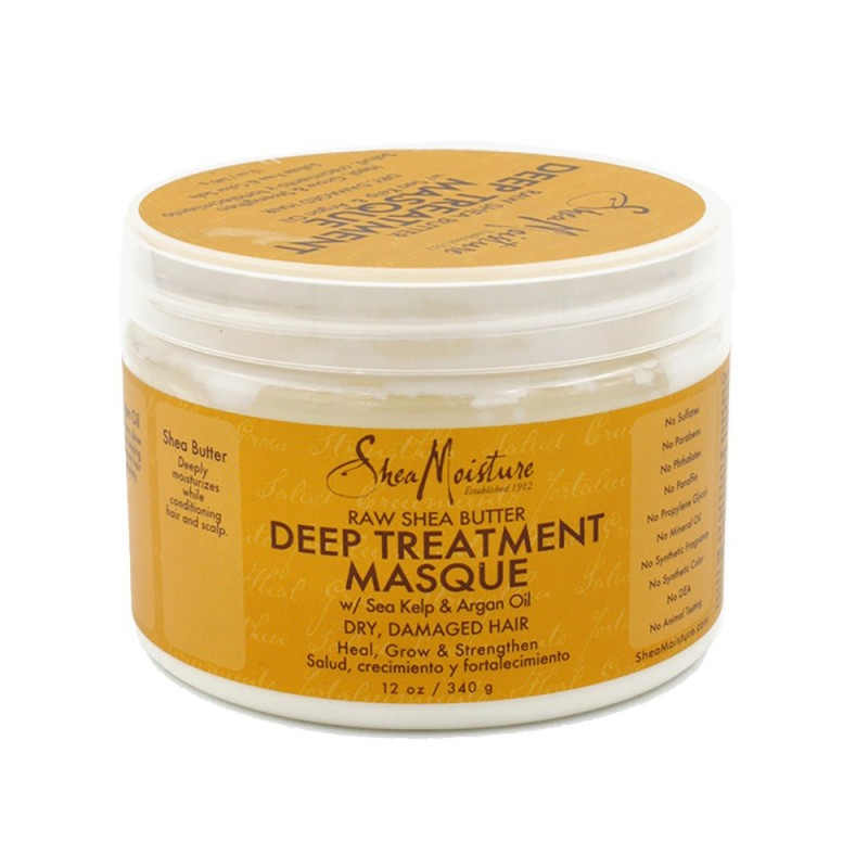 Shea Moisture Raw Shea Butter Mascarilla Deep Tratamiento 340 Gr