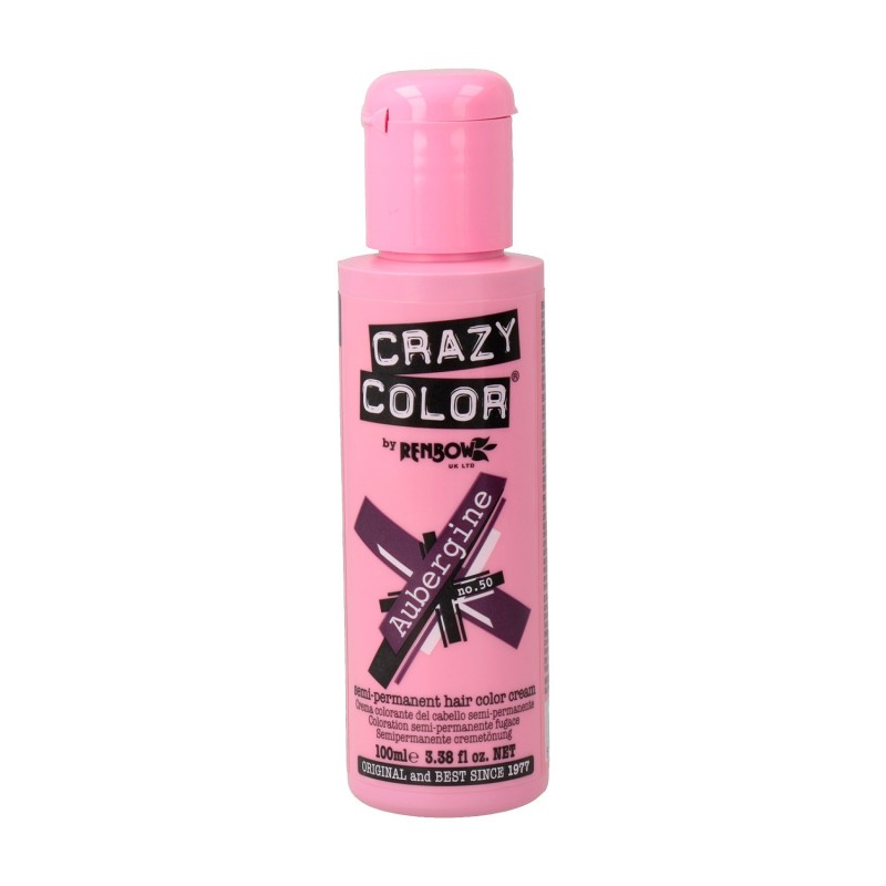 Crazy Color 50 Aubergi 100 Ml