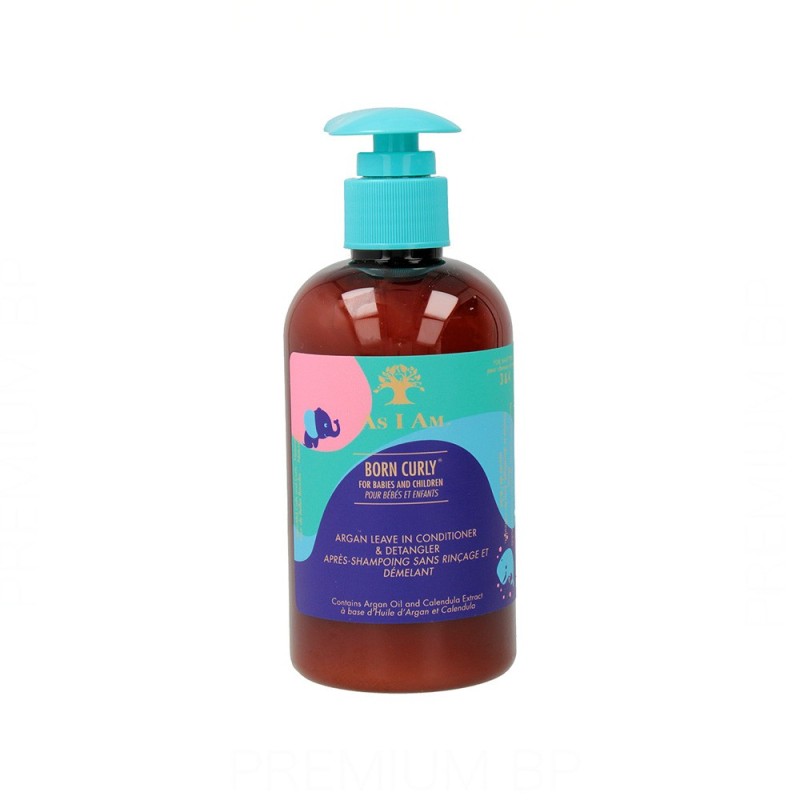 As I Am Born Curly Argan Acondicionador Leave-In & Desenredante 240 ML