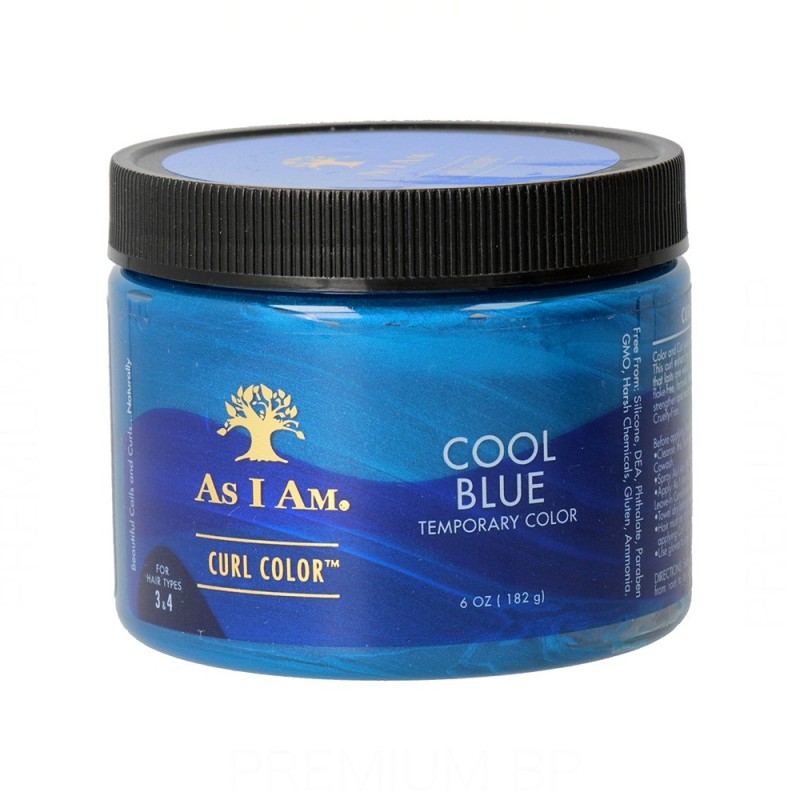 As I Am Curl Color Tinte Color Temporal Cool Blue 182 gr